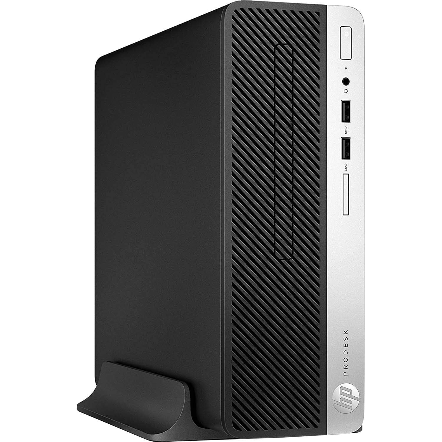 HP ProDesk 400 G5 SFF Desktop PC, Intel Core i5-8500, 8 GB RAM, 256 GB SSD, WiFi, Bluetooth, tastiera US QWERTY Windows, 11 Pro (ricondizionato)