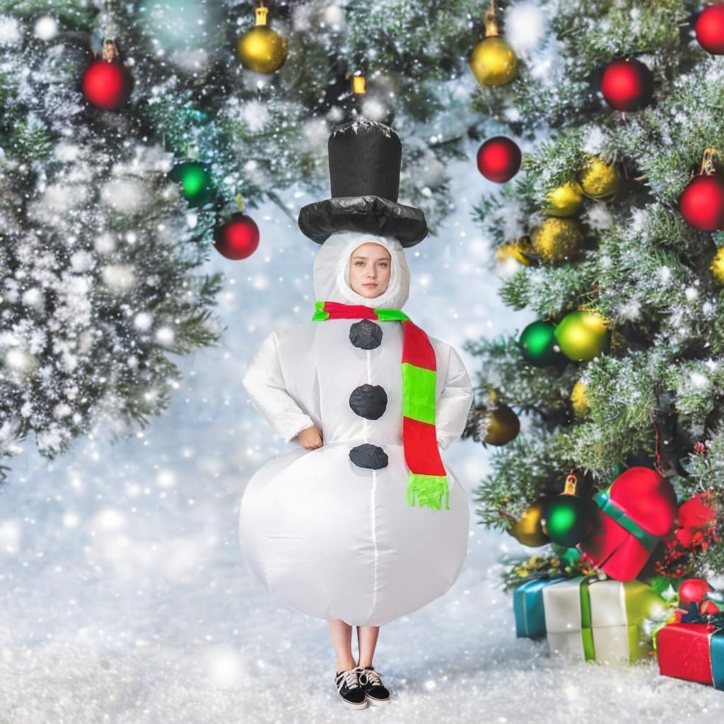 Colorful House Adult Christmas inflatable costumes - Image 4