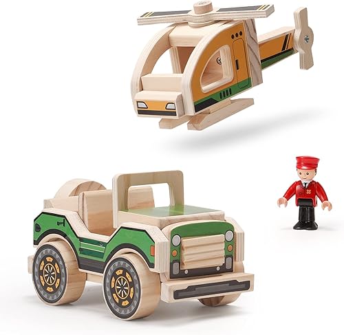 SainSmart Jr. Kit de construcción de carpintería, juego de proyectos STEM 2 en 1 para niños, juguetes de montaje de manualidades de madera con