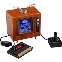 Tiny Arcade Atari 2600 3.5" Mini Retro Game - Playable Console &amp; TV w/ Real Gameplay &amp; Sound-10 Classic Video Games: Pac-Man, Breakout, &amp;More(Ages 8+)