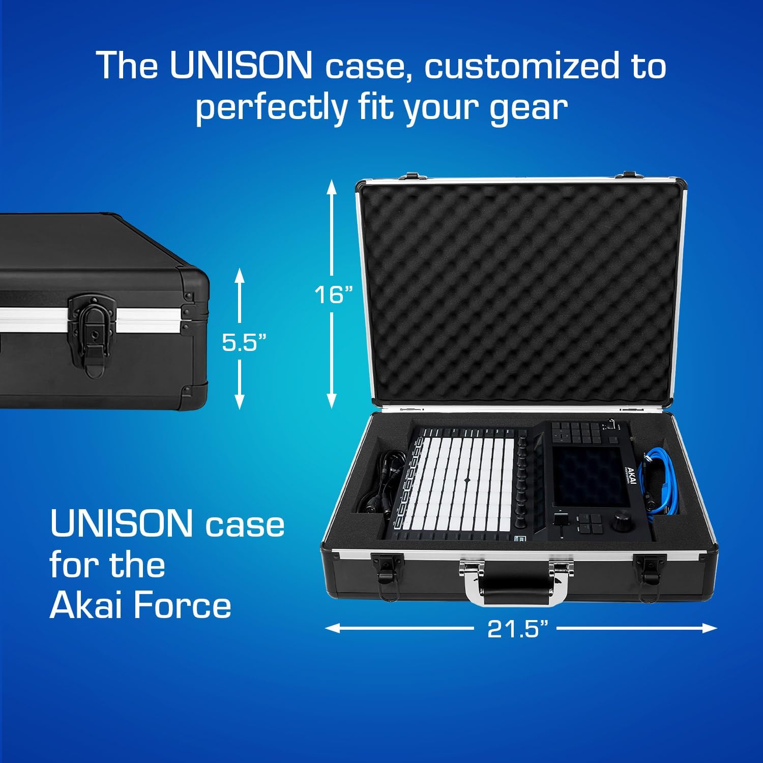 ANALOG CASES Akai Force Case - Ultra-Lightweight UNISON Hard Case - Image 5