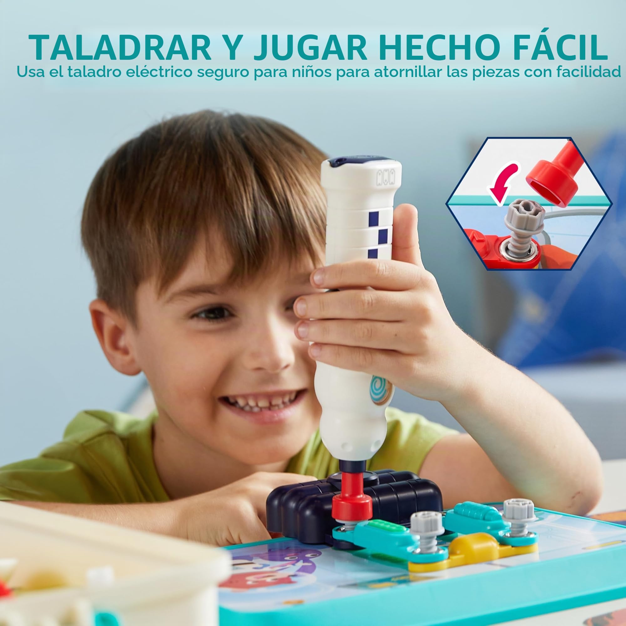 Klever Kits Circuitos espaciales para niños, experimentos científicos de física, kit de placa de circuito, juguete educativo para la escuela y la familia, regalo para niños y niñas a partir de 6 años.