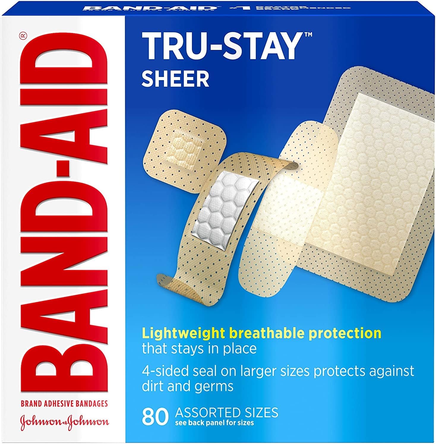 Sheer Strips Assorted 80 Each (Pack of 2)