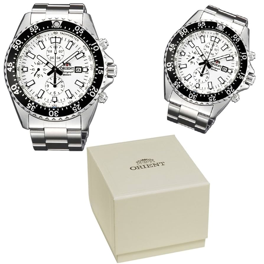 ORIENT 200m メンズ　腕時計 Amazon.co.jp: ≪ORIENT≫オリエント 200m防水 Chronograph