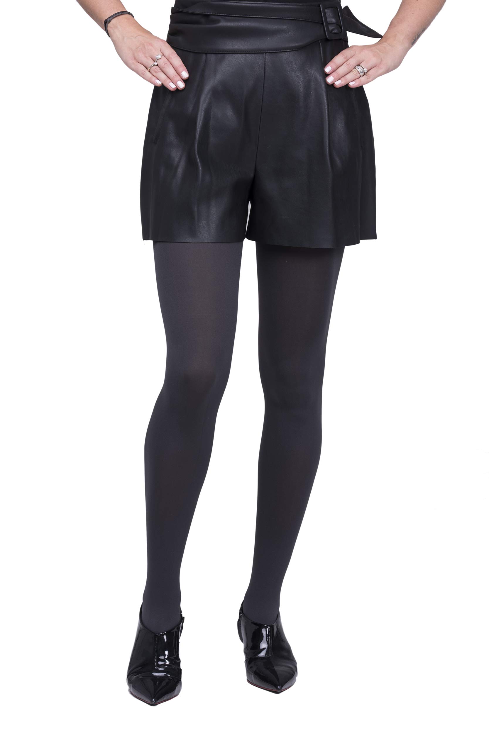 Sentelegri Women's Graphite Opaque Tights, Choose From 18 Fashionable Colours, 100 Denier, Sizes S-Xl (Xlarge, )