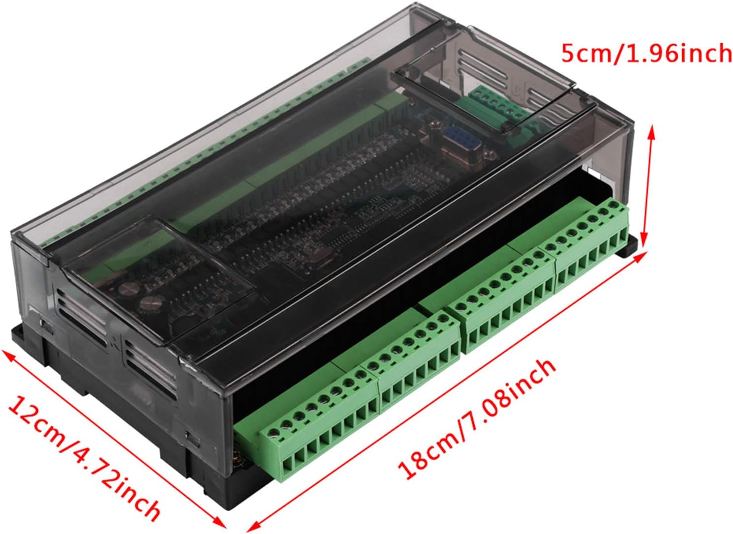 PLC FX3U-48MR DC24V Transistor Output Programmable Logic Controller Industrial Control Board
