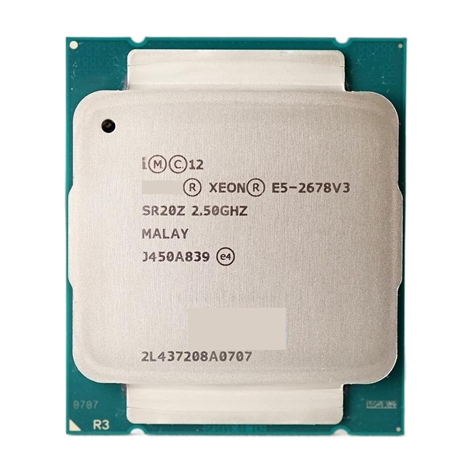 CPU Xeon Processor E5 2678 V3 CPU 2.5G Serve LGA 2011-3 E5-2678 V3 2678V3 PC Desktop Processor CPU for X99 Motherboard Welcome to Order