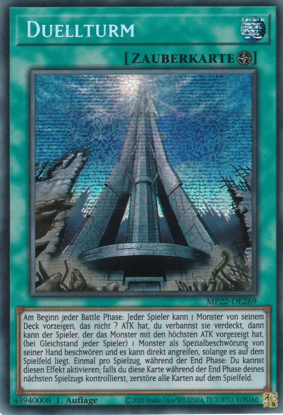 MP22DE269 Duellturm Secret Rare Deutsch 1. Auflage im Set