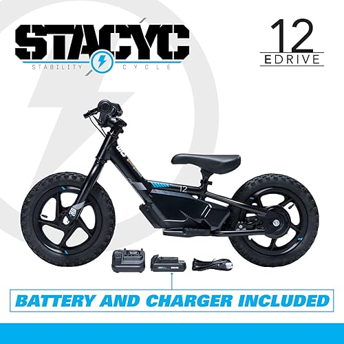 Miniatura 6 de STACYC Bicicleta eléctrica de equilibrio 12eDRIVE para niños de 3 a 5 años