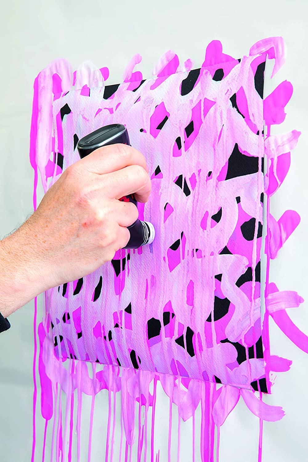 Posca Farbmarker, breite Spitze, MOP'R, PC-17K, PC-8K, Schwarz und Weiß, 6 Stück