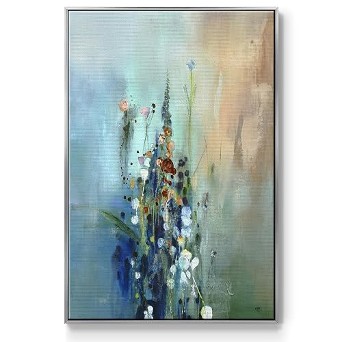 Renditions Gallery Nature Wall Art Silver Floating Frame Paintings Colorful