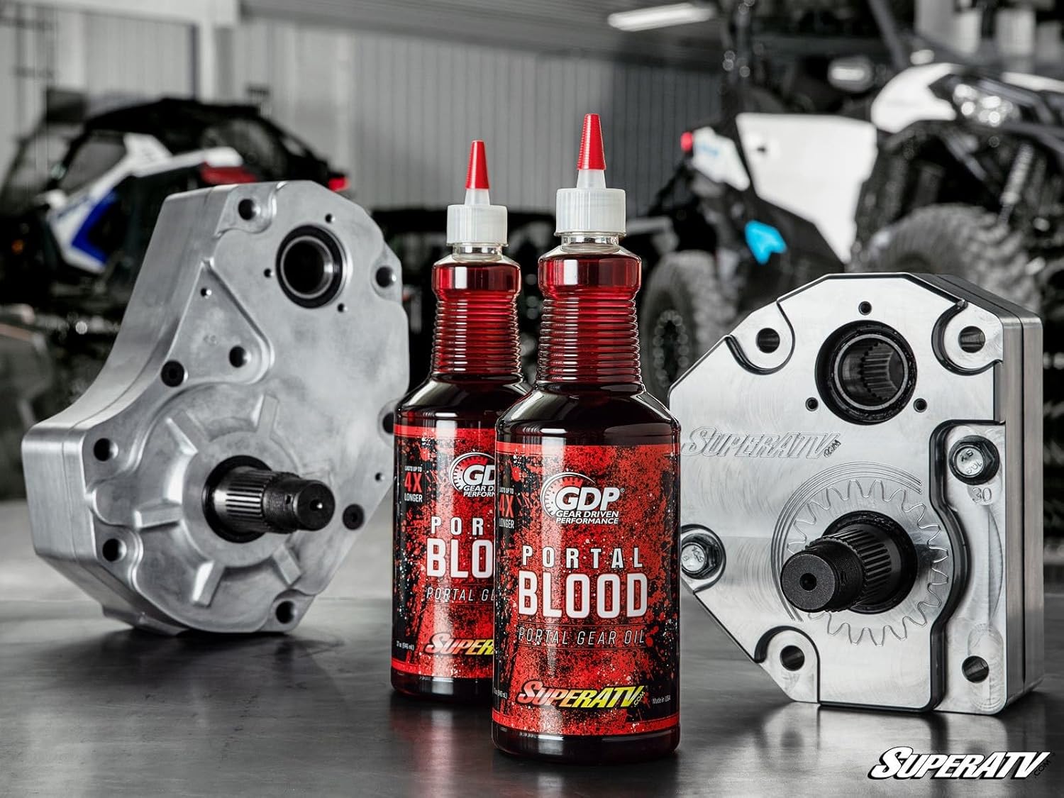 SuperATV Portal Blood Portal Gear Oil | 1 Gallon