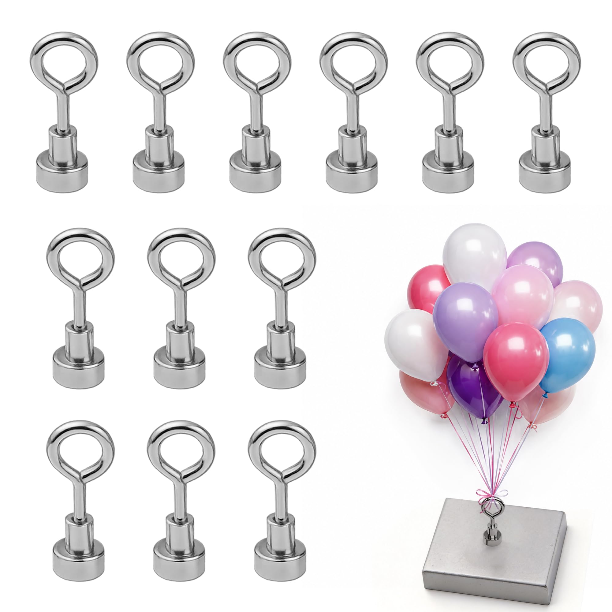 Bansusu 12Pcs Balloon Weights,Balloon Weights for Helium Balloons for Party