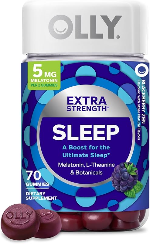 OLLY Extra Strength Sleep, Occasional Sleep Support Supplement - 70 Count