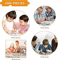 Vista 7 de Rompecabezas de Vidrio Manchado Flores de la Vida Rompecabezas para Adultos 1000 Piezas, Rompecabezas para Adultos, Juego Desafiante para Adultos