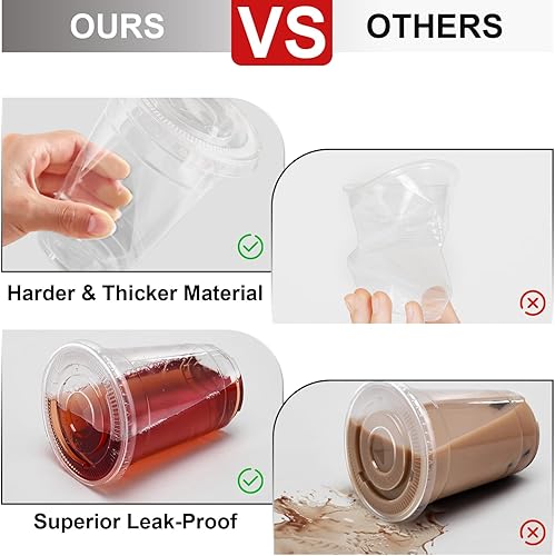 Miniatura 4 de Huifany Paquete de 300 vasos de papel de 5 onzas, tazas de baño desechables de papel de 5 onzas, tazas de enjuague bucal pequeñas, tazas de papel