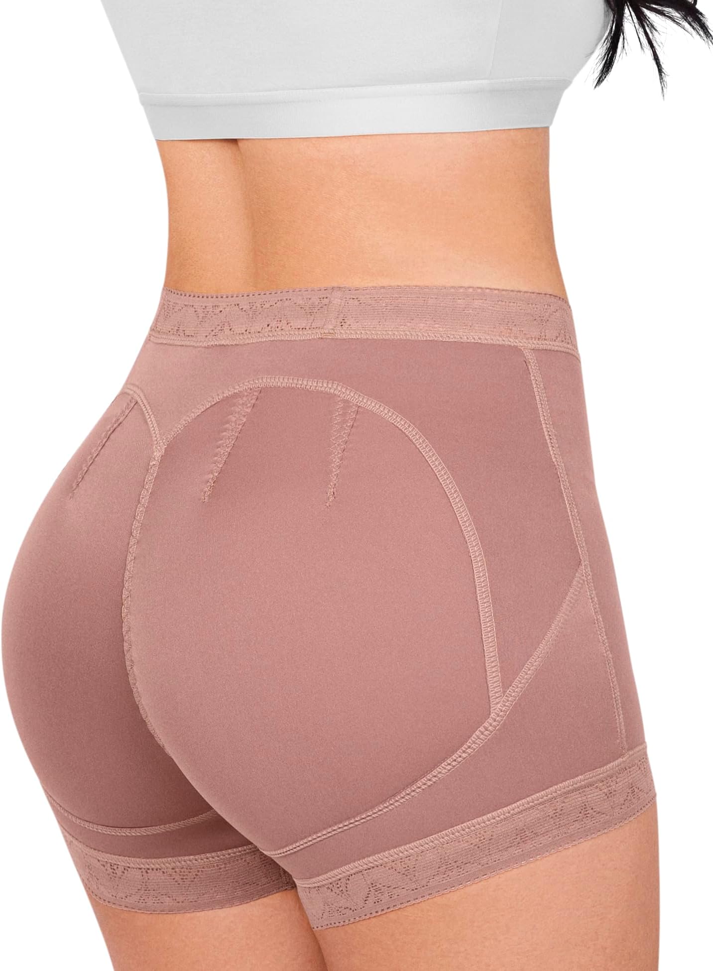 LadySlim by NuvoFit 005 Fajas Colombianas Reductoras y Moldeadoras Postparto de Mujer Slimming Butt Lifter Girdle for Women