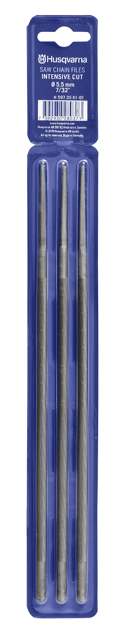 Husqvarna Chain Sharpening File 5.5 mm INTENZ Set of 3 Pieces