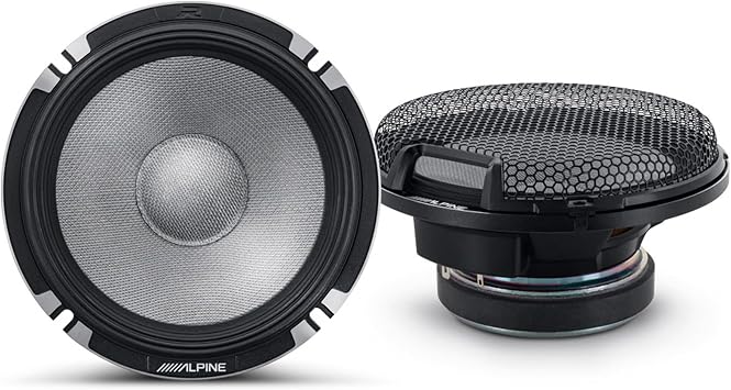 Alpine 6.5 & 6x9 R2 High-Resolution Speaker Bundle - A Pair of Pro-Series R2-S652 2-Way Component Speakers & a Pair of R2-S69C 6x9 Component Speakers