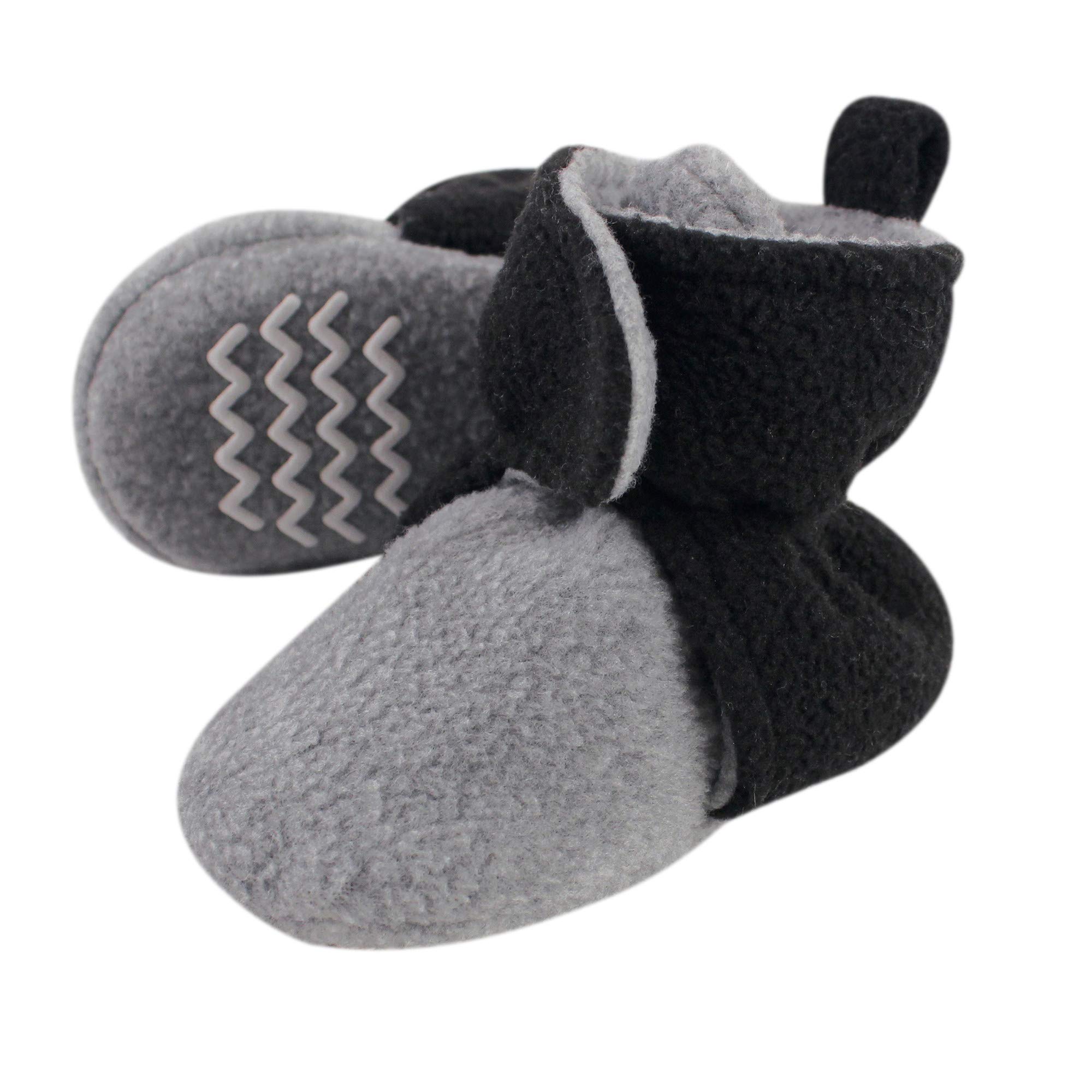 Hudson Baby Unisex-Baby Cozy Fleece BootiesSlipper Sock