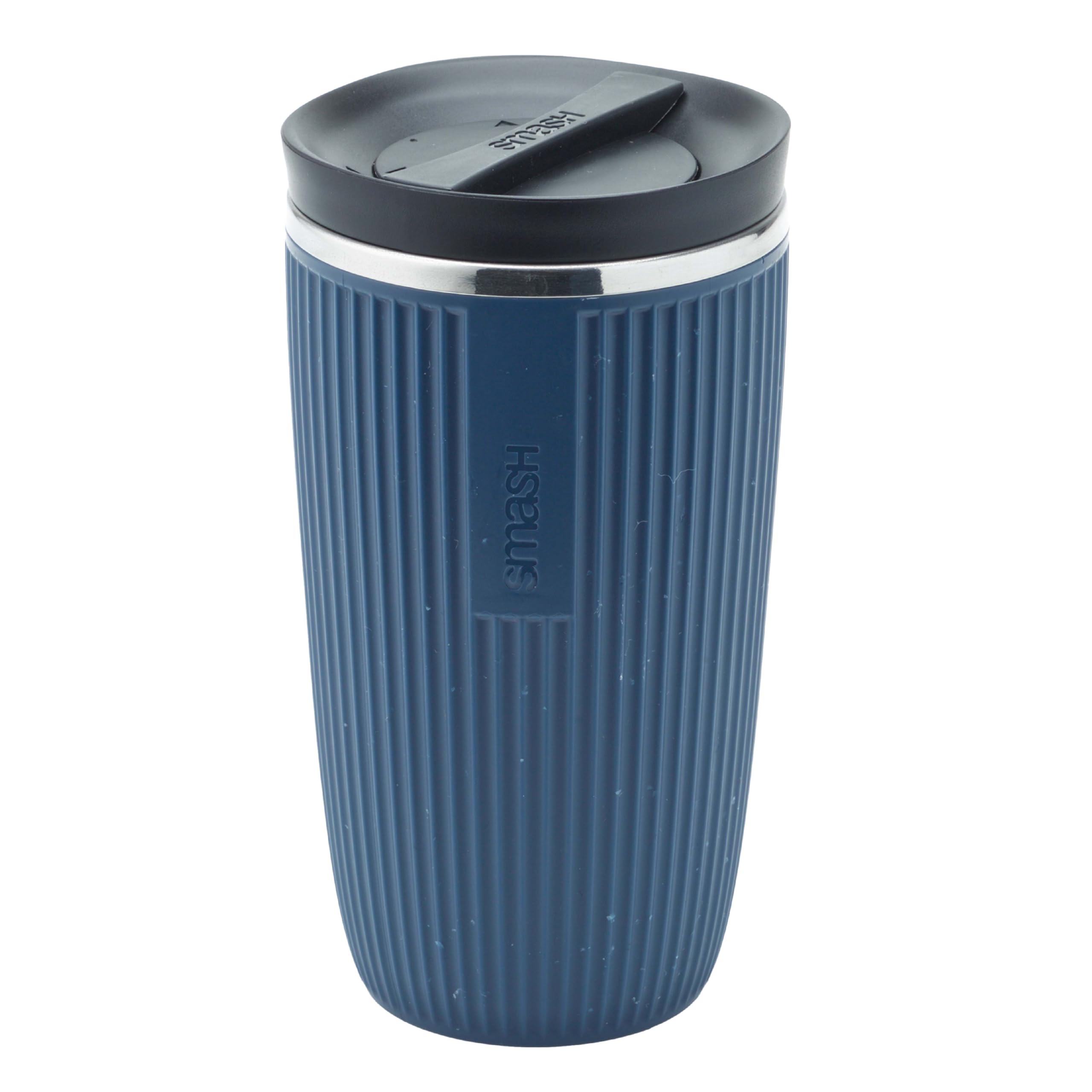 Smash Coffee on The Go Recycled Cup 355ml Navy : Amazon.co.uk: Home ...