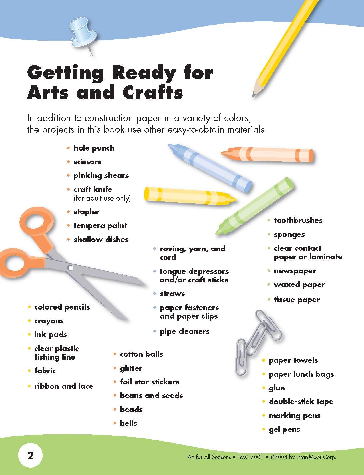 Art for All Seasons: Grades 1-4