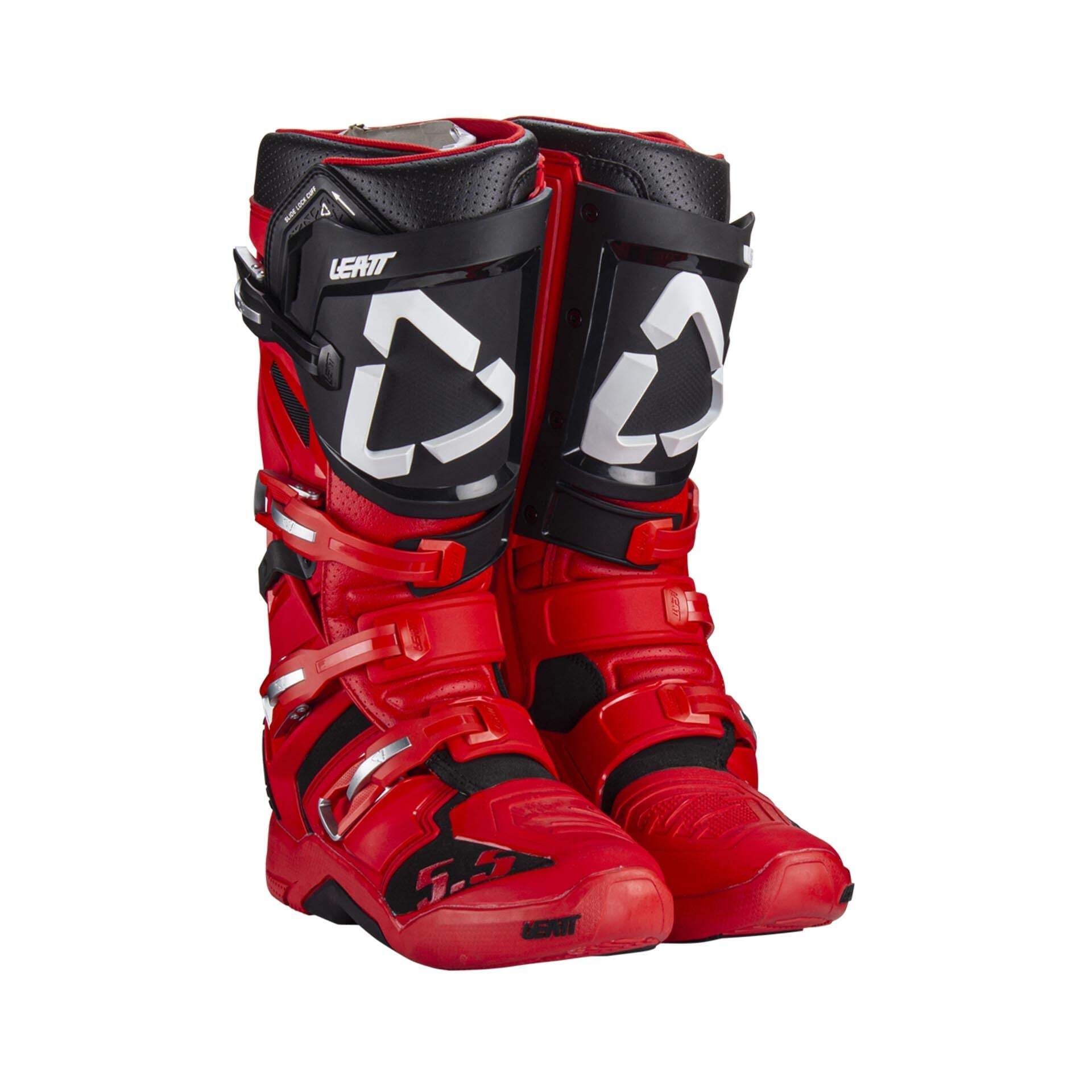 Leatt Boot 5.5 FlexLock #US11/UK10/EU45.5/CM29.5 Red