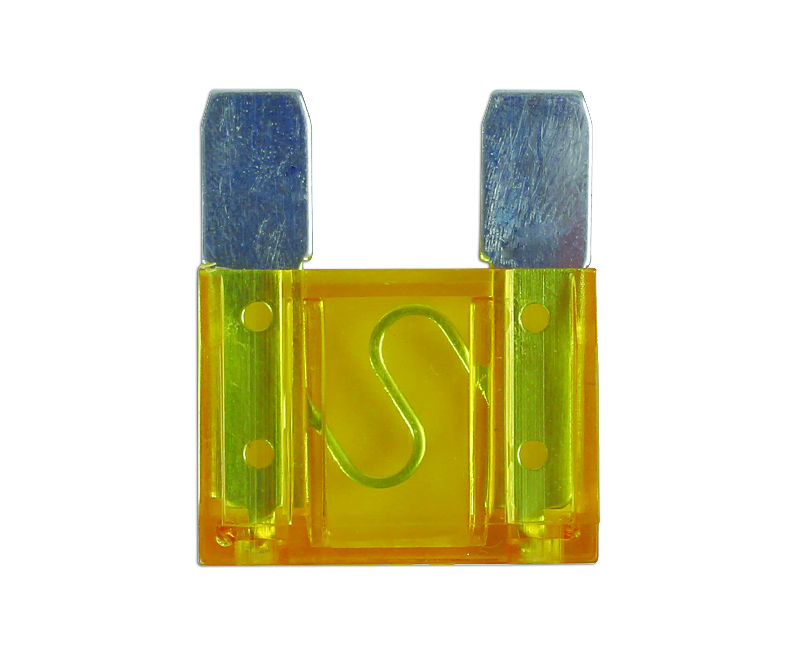 Connect Maxi Blade Fuses 20A, Yellow 10pc 30445