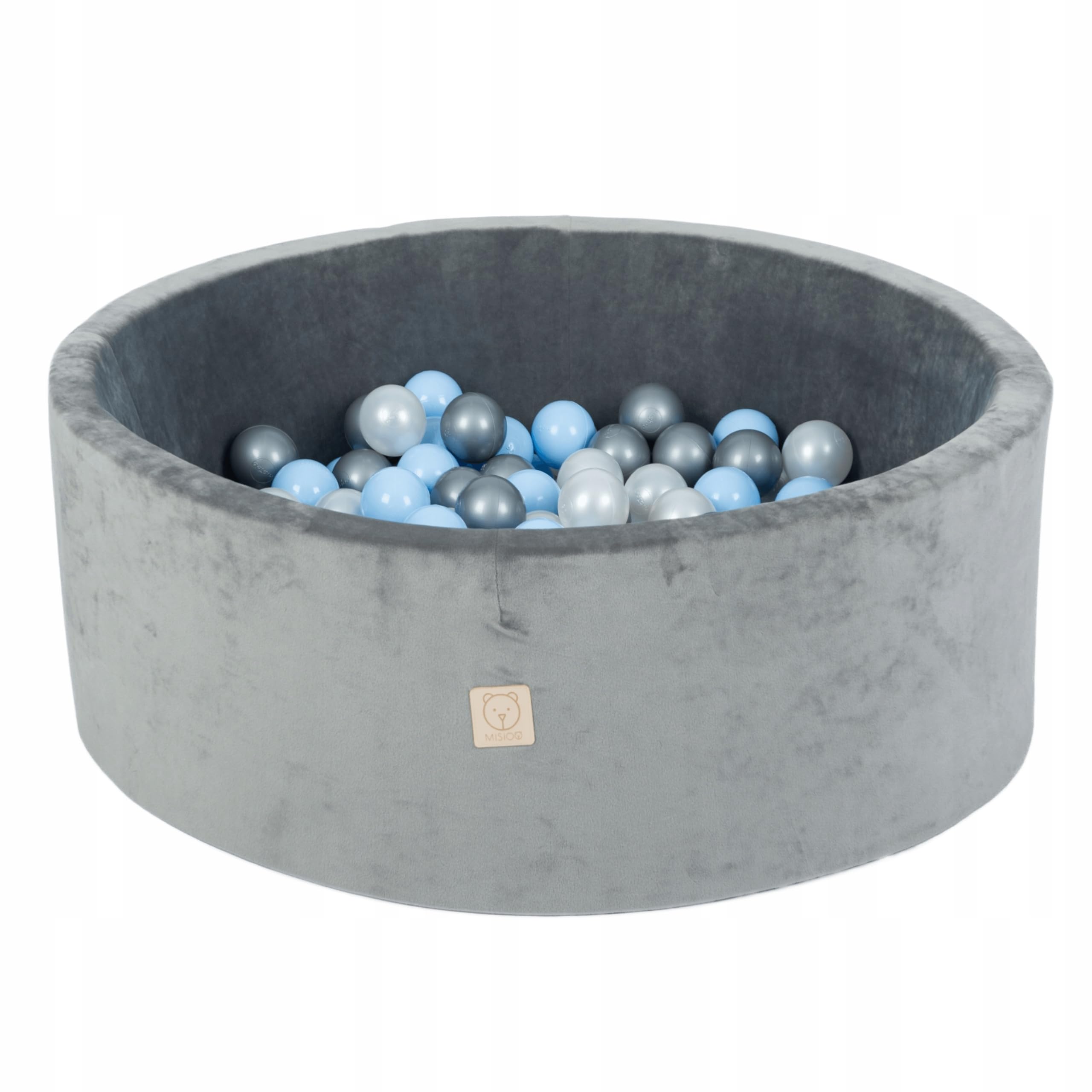 Piscine à Balles Bébé Velvet MISIOO - Ø90cm Avec 150 Balles