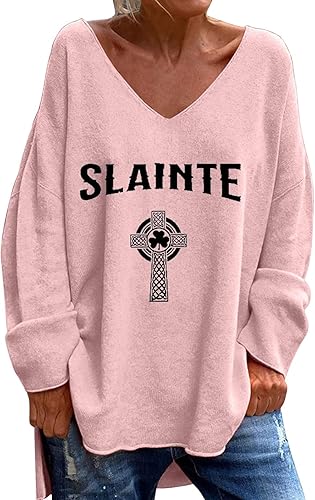 Long Sleeve St. Patrick's Day Shirt for Women T Shirt Top Blue XXXL T Top St Patricks Day Shirt Toddler St Patricks