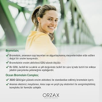 Ocean Bromelain Complex 3600 GDU, 60 Tablet | 60 Tablet