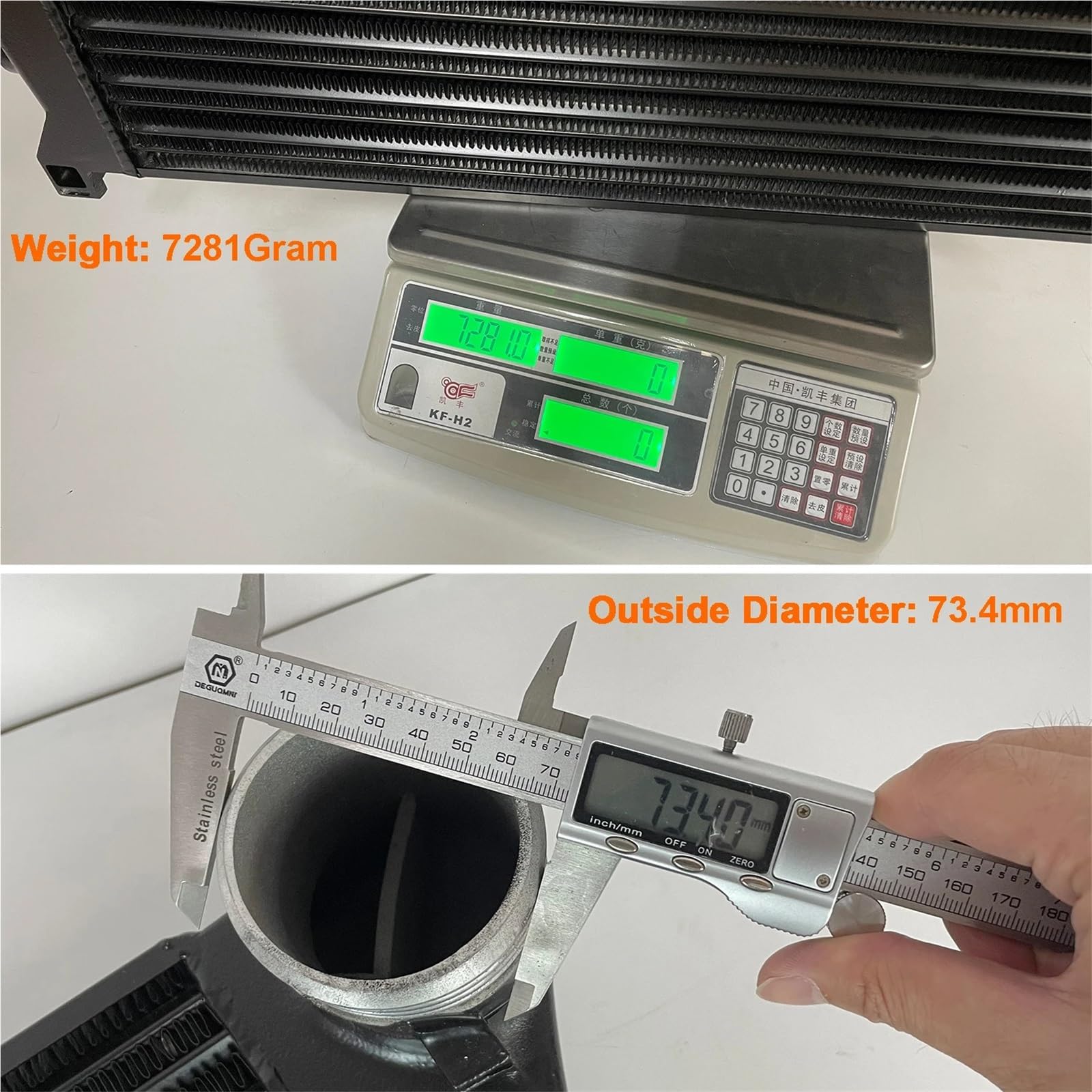 Radiatora Steam Deck Zestaw chłodnicy międzystopniowej do VW Golf MK7 MK7.5 GTI EA888 Gen3 pasuje do Seat Leon Octavia pasuje do Audi TT TTSA3 S31.8TSI Radiator przewodzącym