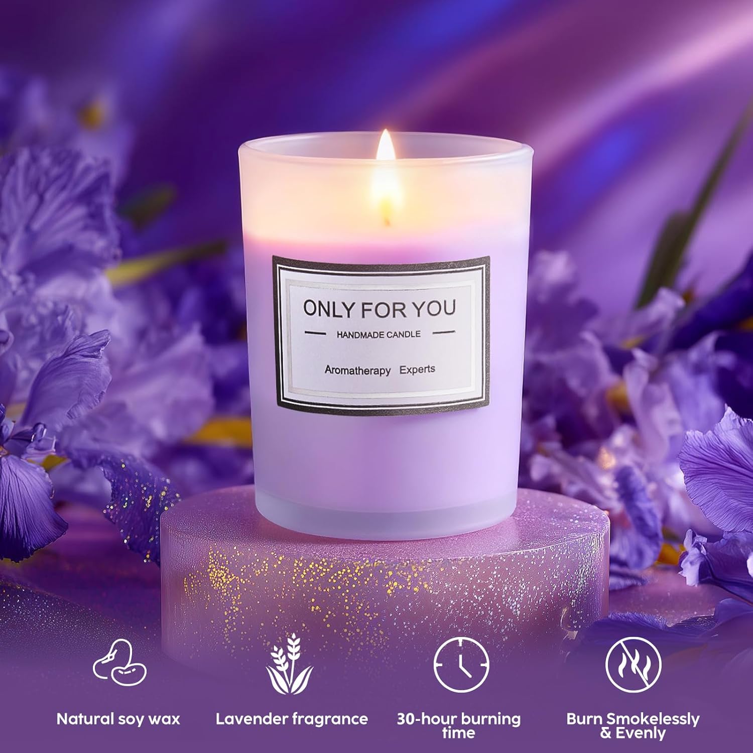 Birthday Gifts for Women Mom Daughter Best Friend - Unique Christmas Valentines Day Gifts for Her Wife Girlfriend - Lavender Self Care Get Well Soon Gift, Spa Gift Baskets w/Blanket Care Package - Image 6