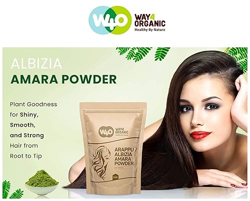 Miniatura 3 de ArappuAlbizia Amara Powder 8 oz, Champú natural y acondicionador para la reparación del cabello, cuidado del cuero cabelludo, cuidado del cabello,