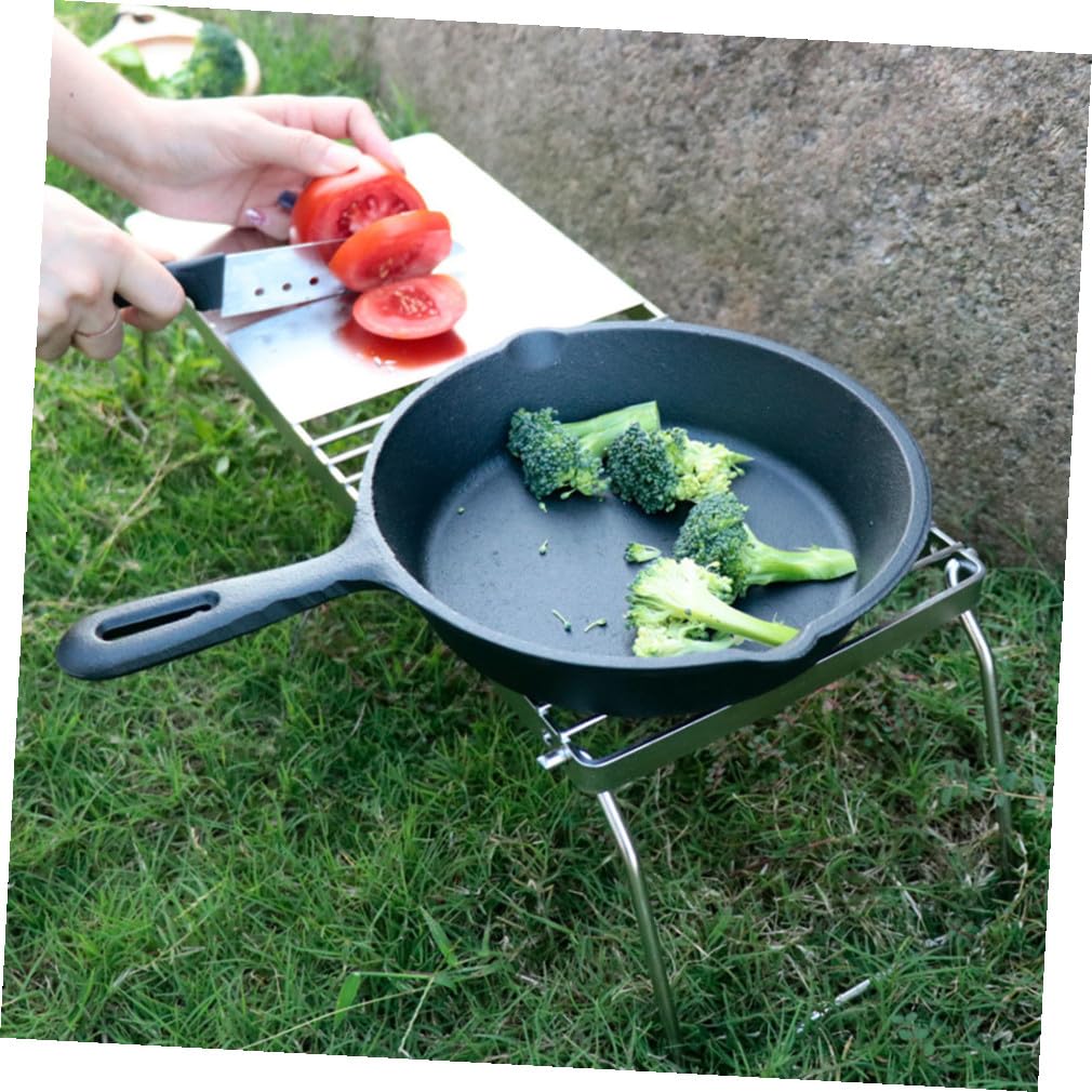 Toyvian Plancha Para Barbacoa Parrilla Portátil Estufa De Barbacoa Acero Inoxidable