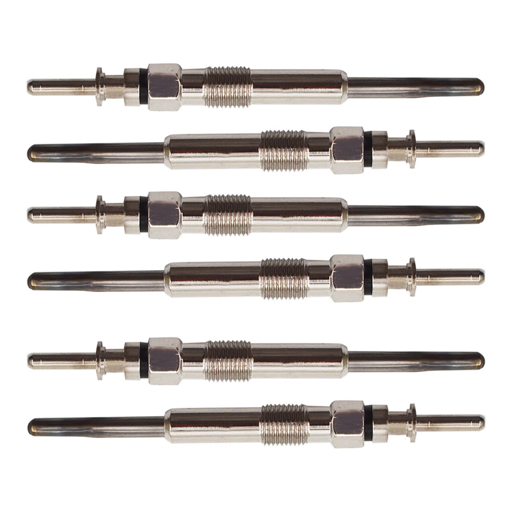 Lot de 6 bougies de préchauffage pour voiture