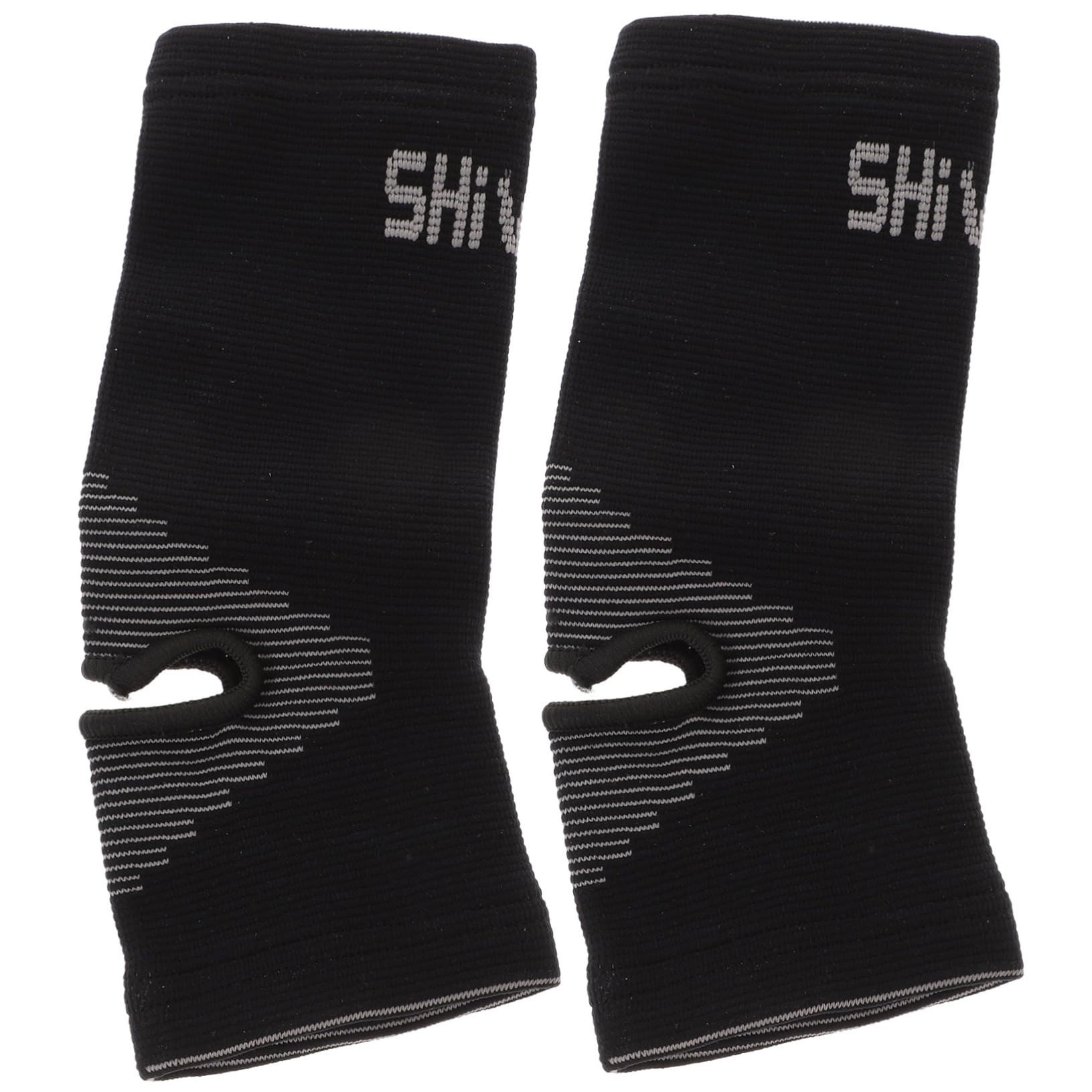 Toddmomy Boxing Knitted Fabric Taekwondo Sports Gear Ankle Brace Lace Protector