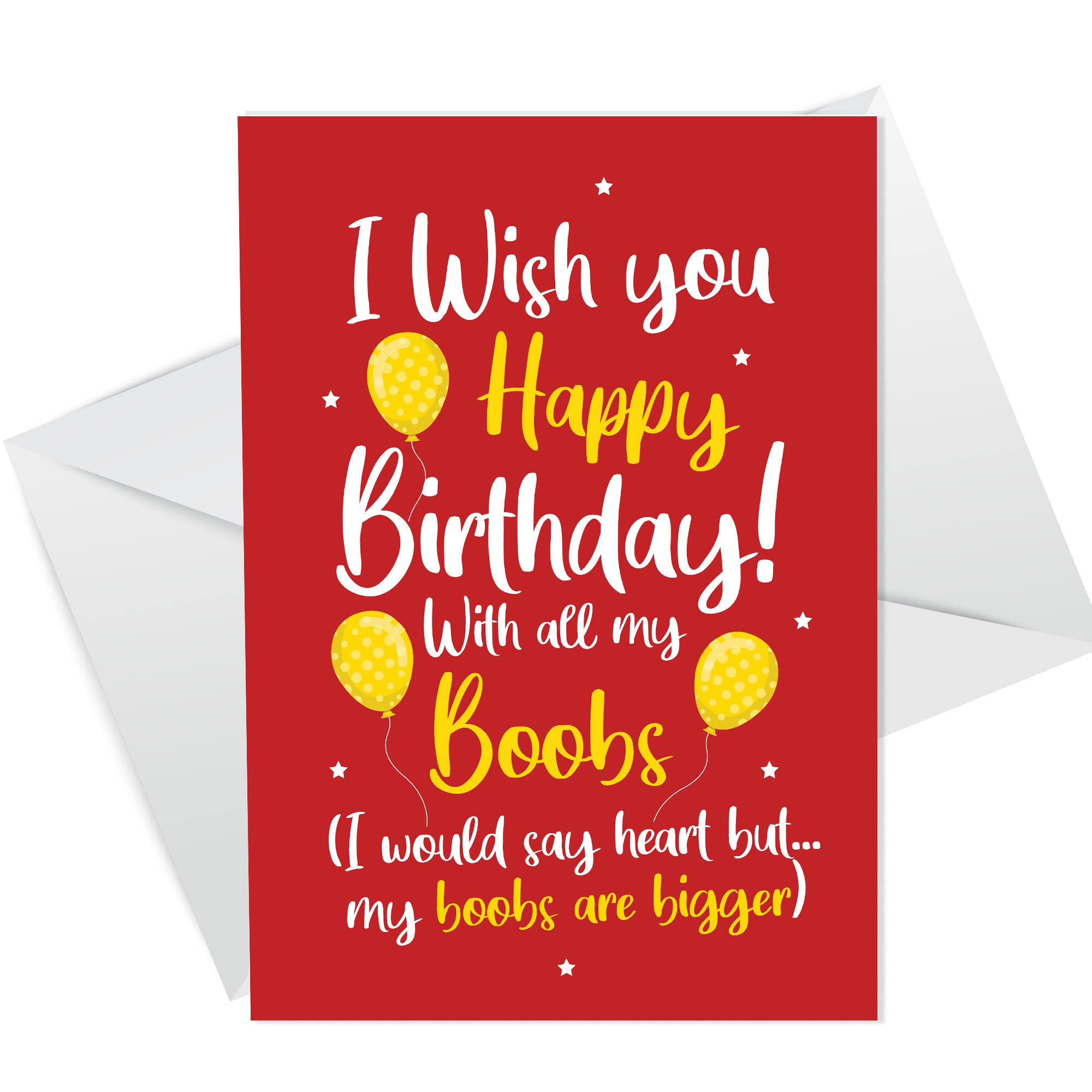 Funny Birthday Card For Boyfriend Husband Humour Rude Card For Him Men