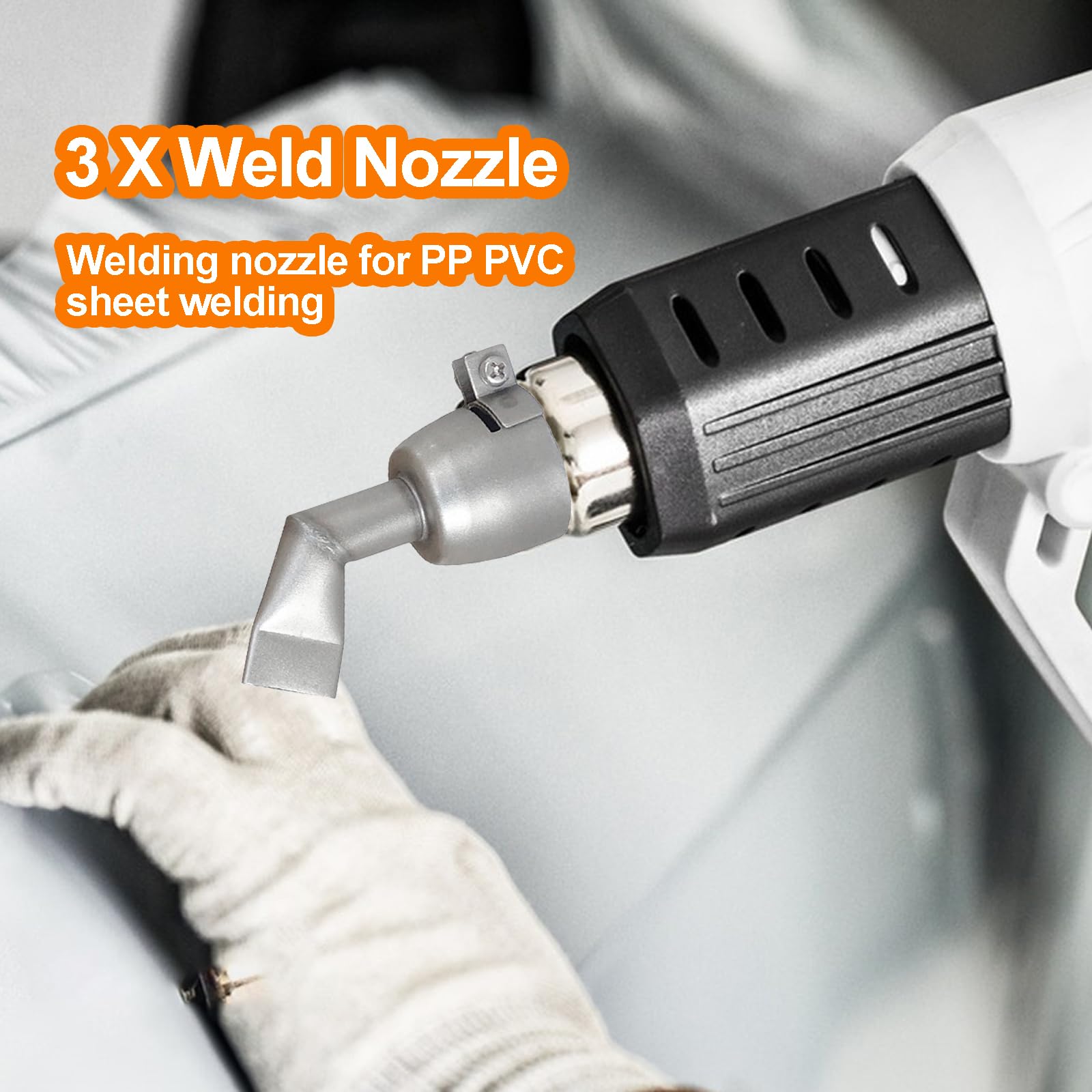 3 Ugelli Per Pistola Termica - 20mm, Acciaio Inox, Per Saldatura PP/PVC - Foto 11