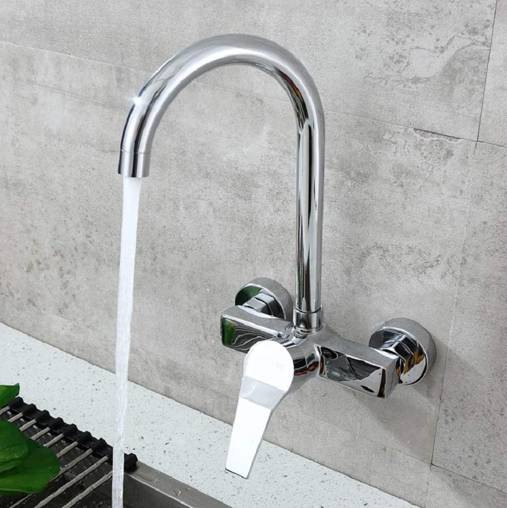 Mitigeur de cuisine en laiton avec buse double mode rotative - 3