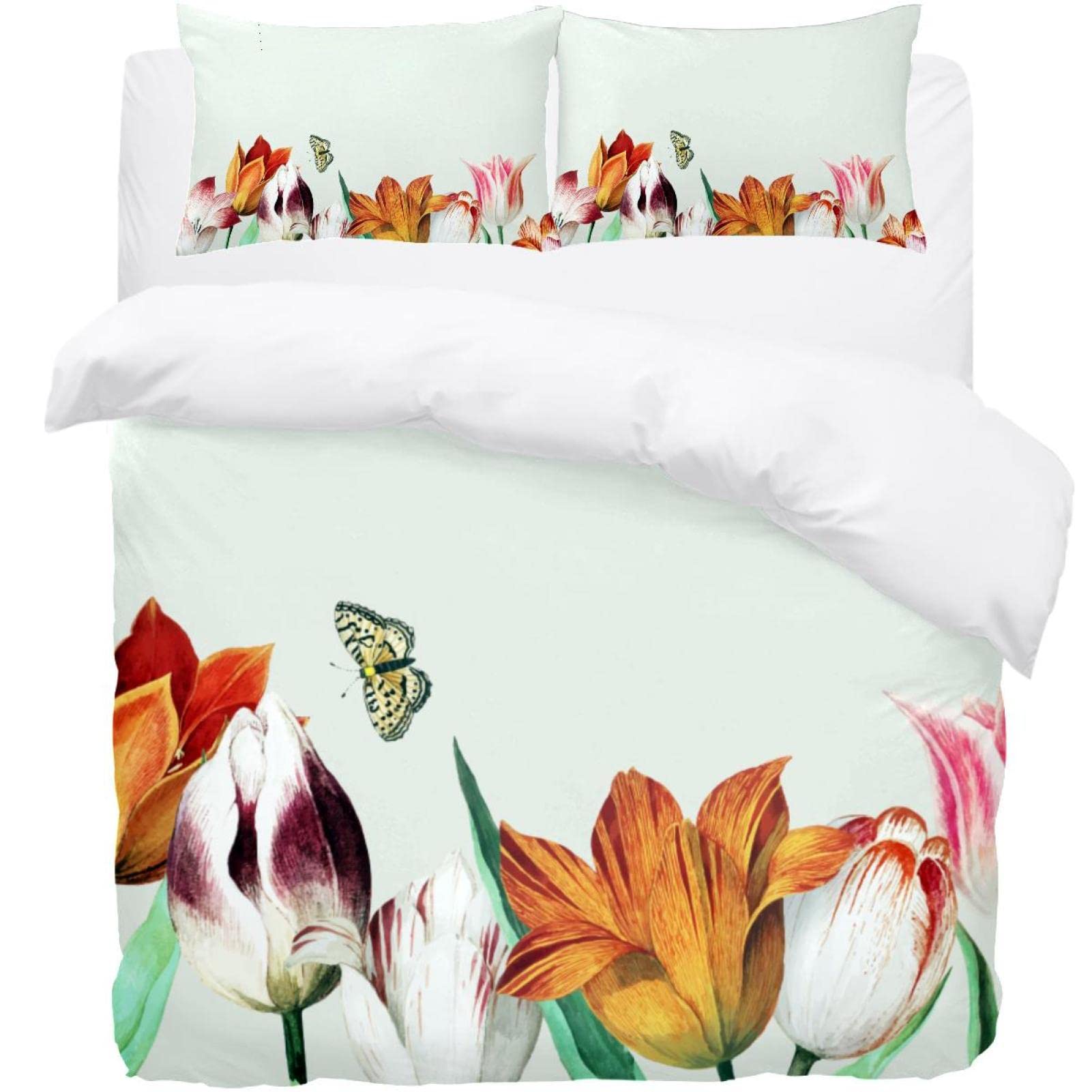 Housse de couette et taie d'oreiller douce et chaude pour ne plus jamais avoir froid au lit