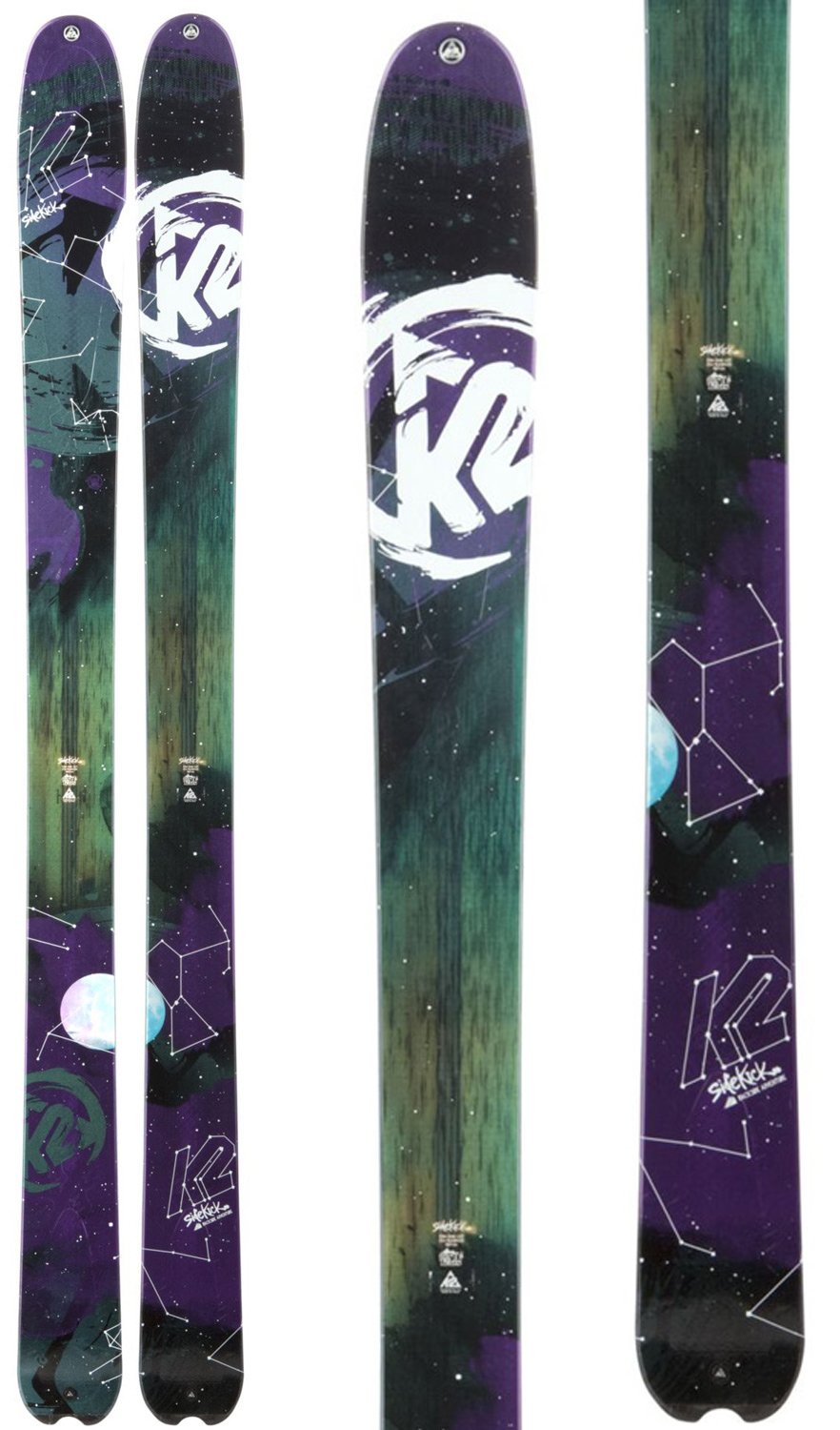 13 14 k2 amp 80x skis K2 Amp Youth Skis, 136cm, Marker Bindings
