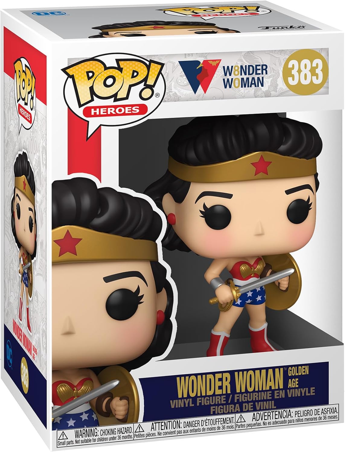 Funko Pop! Heroes: Wonder Woman 80th - Wonder Woman (Golden Age)