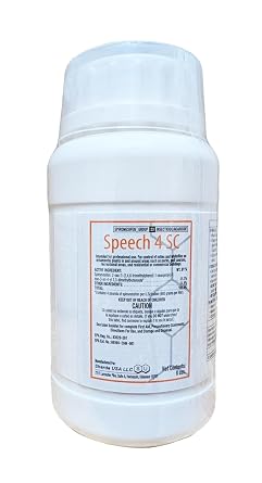 8 oz Speech 4SC Insecticide | Generic Equivalent to Forbid 4F | Spiromesifen 45.2% | Mite & Whitefly Control for Ornamentals, Greenhouses & Nurseries