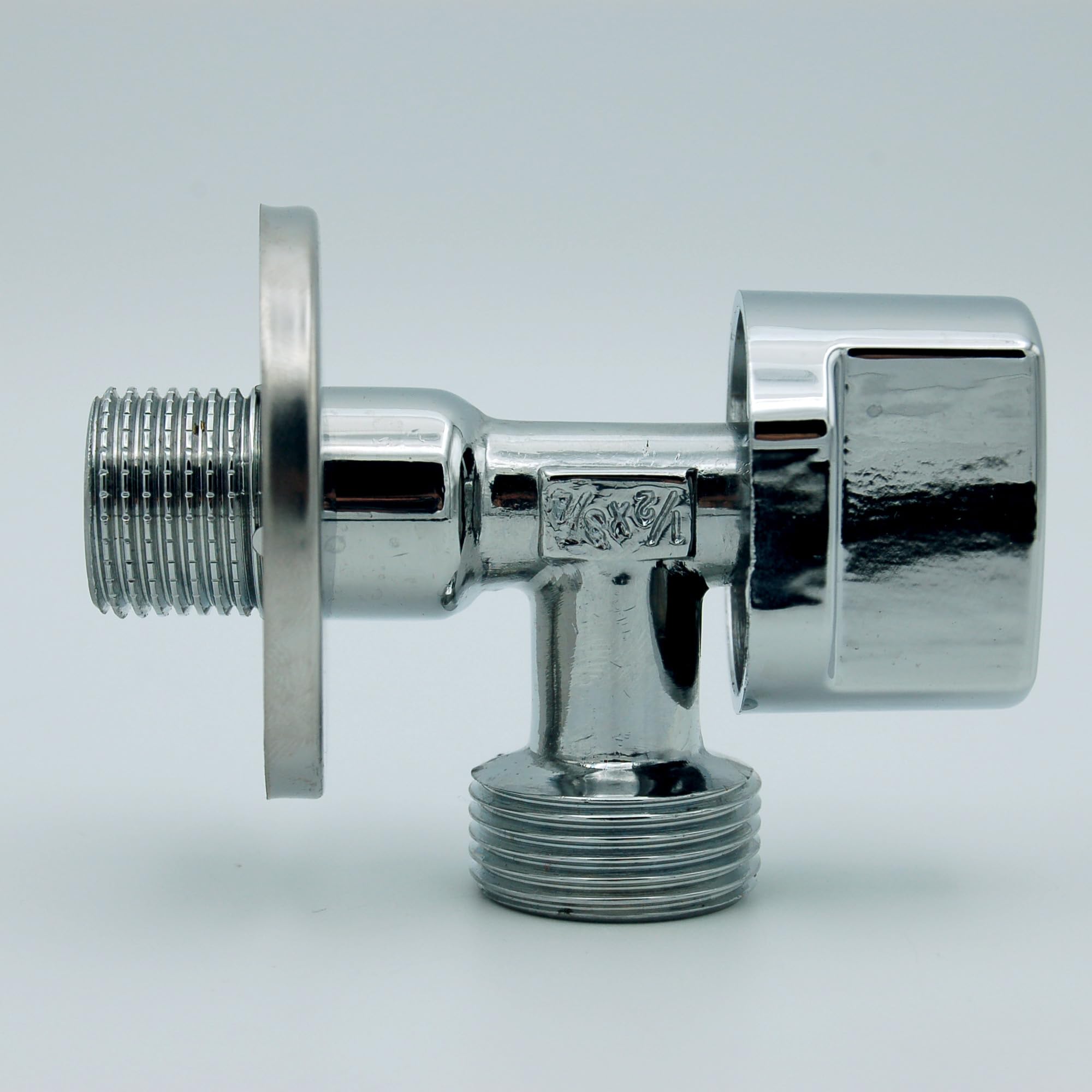 GRIFO LAVADORA DE ESCUADRA VOLANTE GRANDE (1/2" x 3/4") 2 unidades