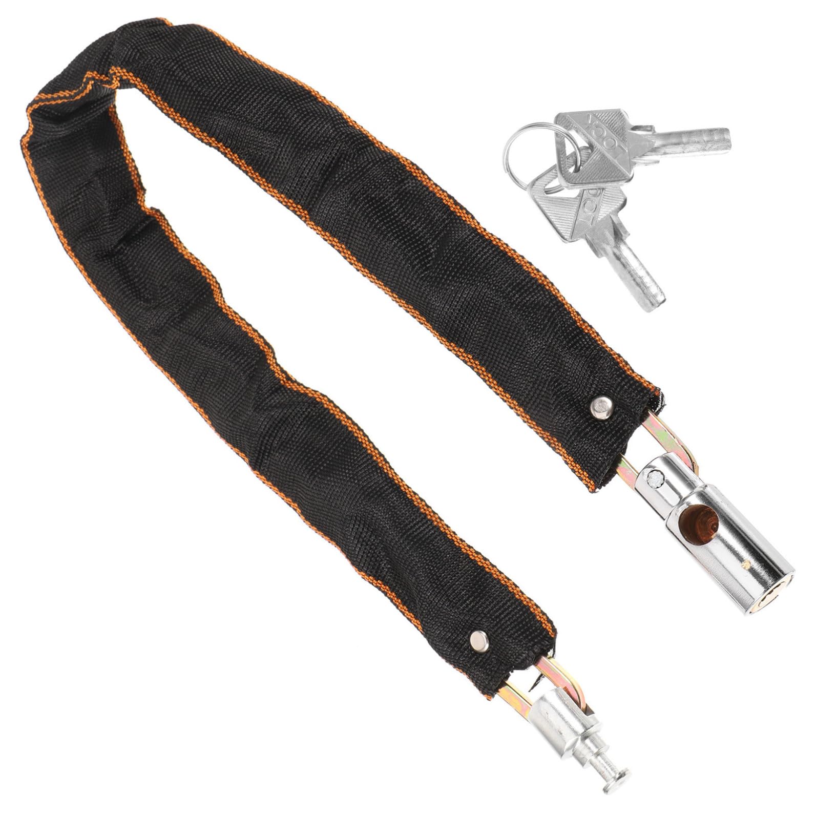 YARNOW antivol vélo serrures à vélo Serrure à chaîne de Porte Serrure à Combinaison Alarme Anti vol verrou Portable Bike Lock Cadenas vélo antivol chaîne de vélo antivol Chiffon Silver