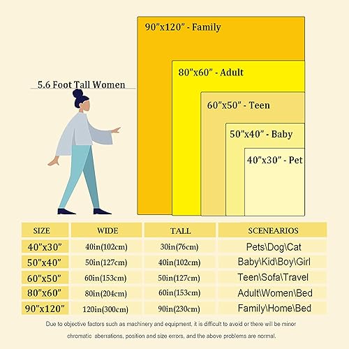 Miniatura 4 de Manta de tortuga marina, regalos para mujeres y niños, manta de franela suave y cálida para sofá, cama de viaje, 40 x 50 pulgadas para niños