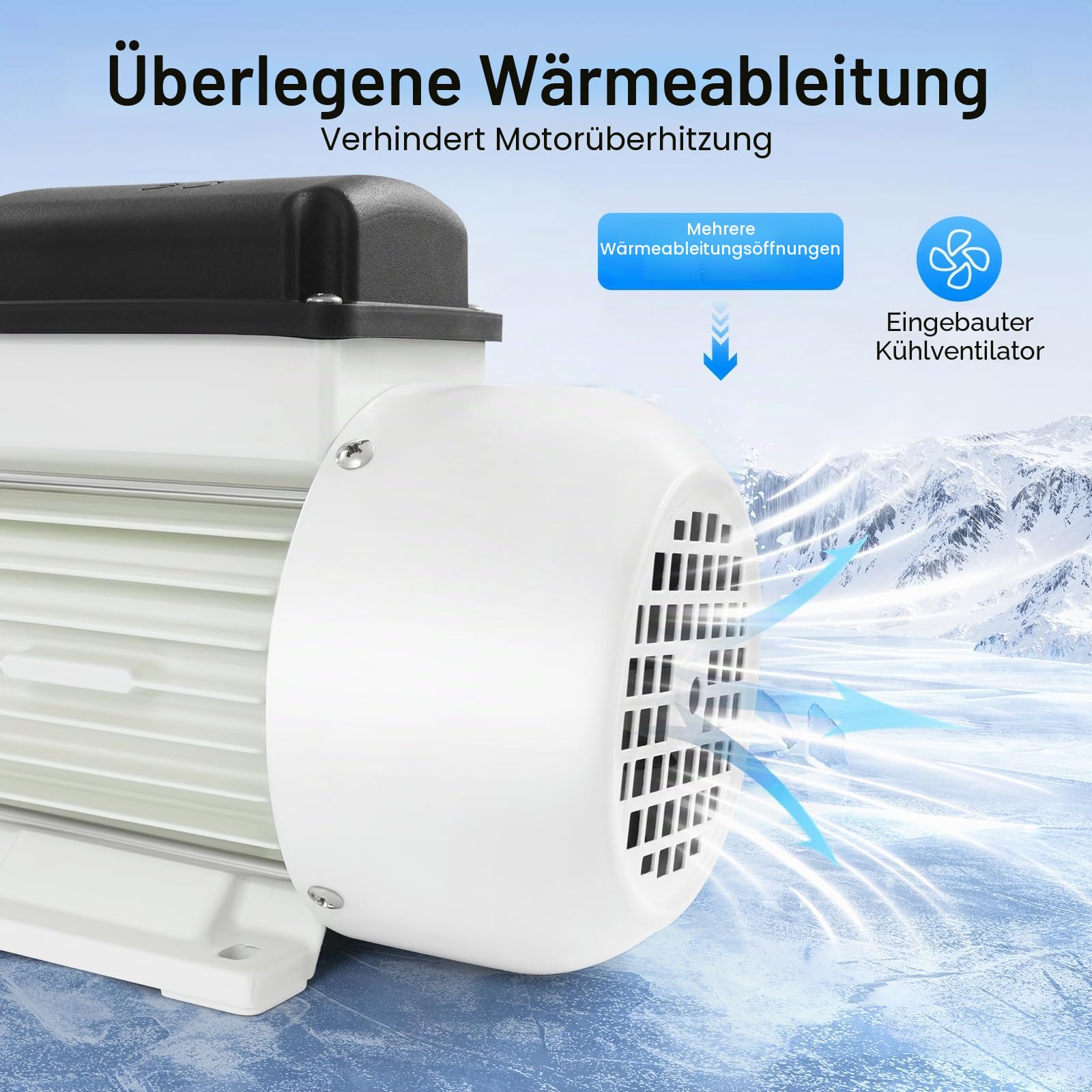 330W Elektrische Membranpumpe 40L/min Hochdurchfluss Korrosionsbeständig | für Industrie Gartenarbeit Autowäsche Usw