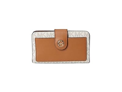 MICHAEL Michael Kors Mk Charm Medium Tab Pocket Bifold Wallet Women