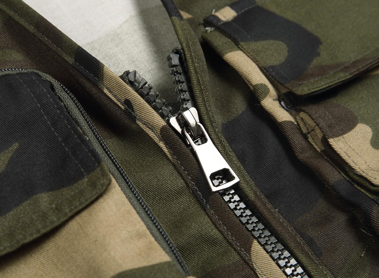 Men’s Fishing Vest Summer Outdoor Work Safari Travel Photo Vest with Multi Pockets - Image 4